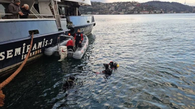 Sarıyer’de kaybolan 2 kardeşi kurtarma çalışmaları için Boğaz trafiği askıya alındı