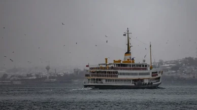 İstanbul'da Şehir Hatları'nın tüm seferleri iptal edildi!