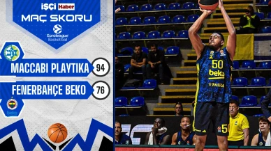 Fenerbahçe Beko, Sırbistan'da Maccabi Playtika'ya kaybetti