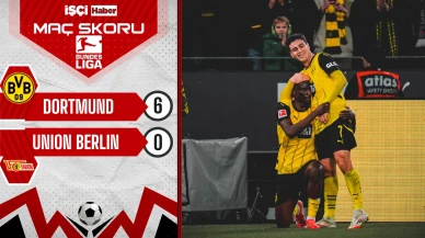 Borussia Dortmund, Union Berlin'e gol yağdırdı