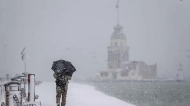 İstanbul’da kar yağışı başlıyor!