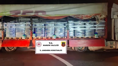 Mardin'de 25,5 ton sahte toz deterjan ele geçirildi: 1 gözaltı!