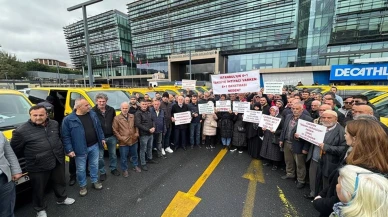 Mağdur olan esnaflardan İBB önünde eylem