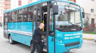 Giresun’da toplu taşımaya zam! İşte yeni fiyatlar