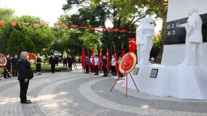 Atatürk’ün Tekirdağ’a gelişi ve Harf İnkılabının 93. yıl dönümü törenle kutlandı