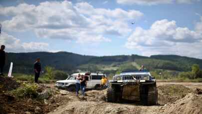 Düzce’de offroad yarışları heyecanlı anlara sahne oldu