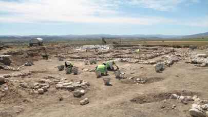 Oluz Höyük kazı alanında Pers sarayının mutfağına ulaşıldı