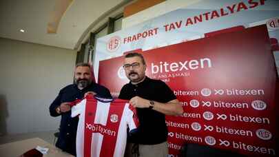 Antalyaspor’un forma sponsoru Bitexen Teknoloji oldu