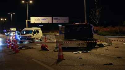 Ankara’da trafik kazası!