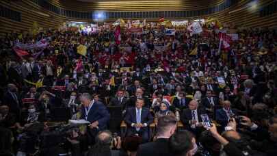 TDP Genel Başkanı Sarıgül, partisinin 1. Olağan Kurultayı’nda konuştu: