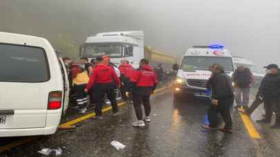 Kastamonu’da tır kazası