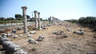 Mersin’deki Soli Pompeiopolis Antik Kenti’nde sezon kazıları sona erdi