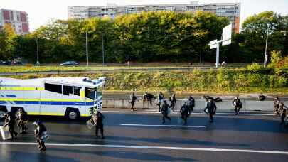 Slovenya’da Kovid19 tedbirlerini protestolar