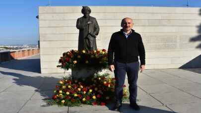 Ulaştırma ve Altyapı Bakanı Karaismailoğlu, Macaristan’da ziyaretlerde bulundu