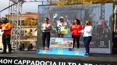 Kapadokya Ultra Trail Koşusu’nda ödüller sahiplerini buldu