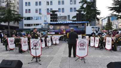 Samsun’da askeri bandodan 29 Ekim’e özel konser