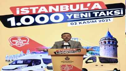 İstanbul’da 1.000 yeni taksi plakası