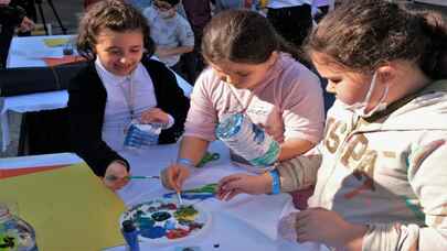 ”Dünya için iyilik” temalı ”Okul Dışarıda Günü” dünya ile eş zamanlı Türkiye’de kutlandı 