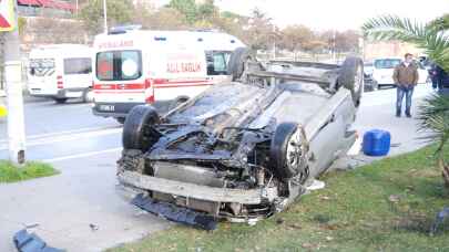 Pendik’te KORKUÇ trafik kazası!