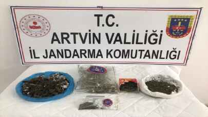 Artvin’de uyuşturucu operasyonunda 3 kişi gözaltına alındı