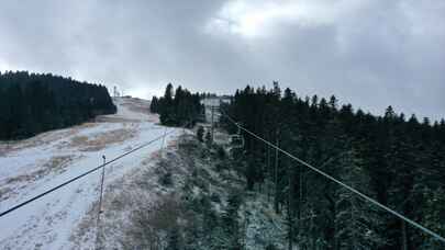 Ilgaz Dağı Kayak Merkezi beyaza büründü 