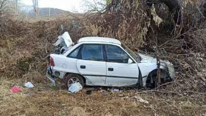 Kahramanmaraş’ta şarampole devrilen otomobildeki 5 kişi yaralandı