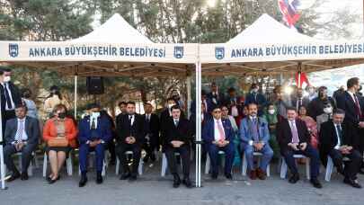 Ankara’da Bangladeş’in kurucusu Bangabandhu’nun büstü açıldı