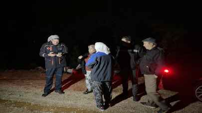 Muğla’da mantar toplarken kaybolan 3 kişi bulundu