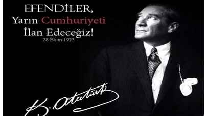 Cumhuriyetin 98. yılına özel 29 Ekim Cumhuriyet Bayramı kutlanıyor