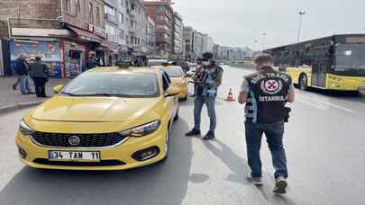 İstanbul’da taksi denetimleri devam ediyor