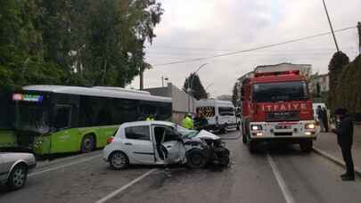 Kocaeli'de feci kaza