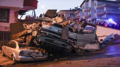 Ankara'da feci kaza