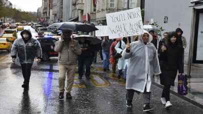 Kovid19 seyahat kısıtlamalarına protesto