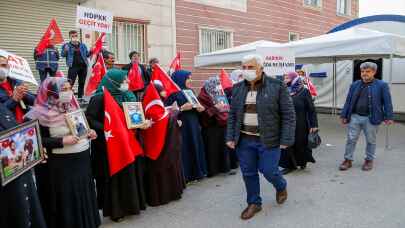 DİYARBAKIR - Evladına kavuşan aile sevincini Diyarbakır anneleriyle paylaştı