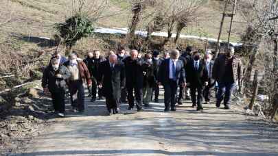 Karabük'te heyelan nedeniyle 17 ev tedbir amaçlı boşaltıldı