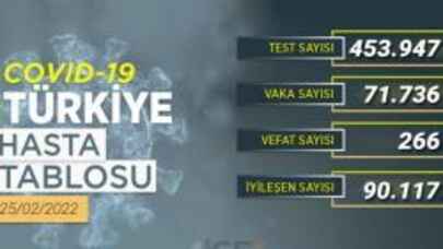 25 Şubat vaka tablosu yayımlandı! Vakalar ne durumda, bugün kaç kişi yaşamını yitirdi?