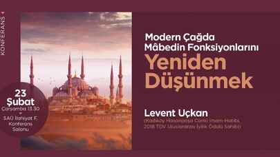 ‘Yeniden Düşünmek’ isimli konferans SAÜ’de