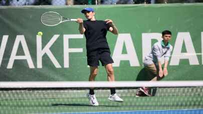 ADANA - Portakal Çiçeği Büyükler Kış Kupası Türkiye Serisi tenis turnuvası tamamlandı