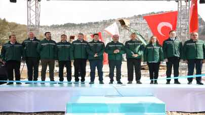 Bartın'daki Bahçecik Yer Altı Barajı törenle hizmete girdi