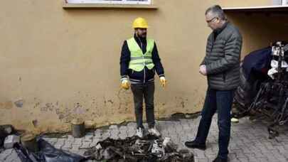 Bursa'da leylek yavrularına 5 yıllık hizmet 