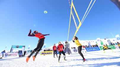 Erciyes, Kar Voleybolu Avrupa Turu'na 4'üncü kez ev sahipliği yapacak