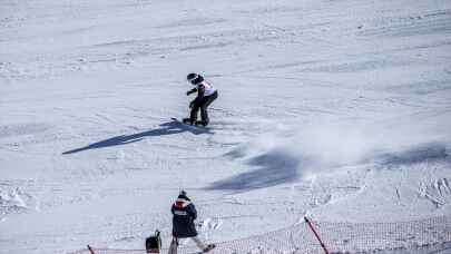 GÜNCELLEME - ÜNİLİG Snowboard Türkiye Şampiyonası Erzurum'da başladı