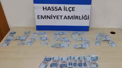 Hatay'da sahte banknotla yakalanan 3 şüpheli gözaltına alındı