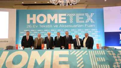 HOMETEX Ev Tekstili ve Aksesuarları Fuarı, 17-21 Mayıs'ta gerçekleştirilecek