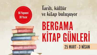 İzmir Bergama Kitap Günleri için geri sayım başladı