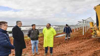 Karacabey'de güneş enerji santraliyle günlük bin hanenin elektriği karşılanacak