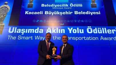 Kocaeli Büyükşehir’e iki yılda iki ulaşım ödülü