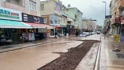 Kocaeli Körfez Ağadere Caddesi'nde altyapı çalışmaları tamamladı 