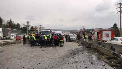 Kocaeli'de zincirleme trafik kazası ulaşımı aksattı