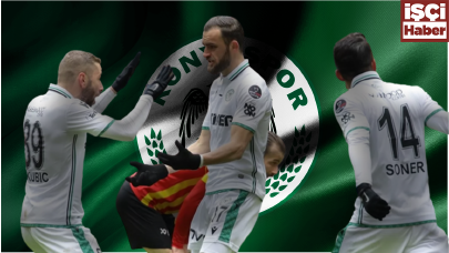 Konyaspor'dan mükemmel bir geri dönüş